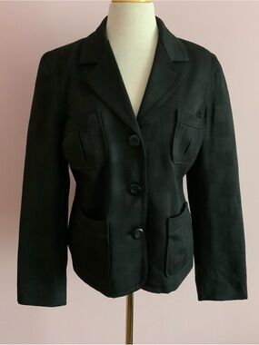Classic Black Women's Tailored Jacket